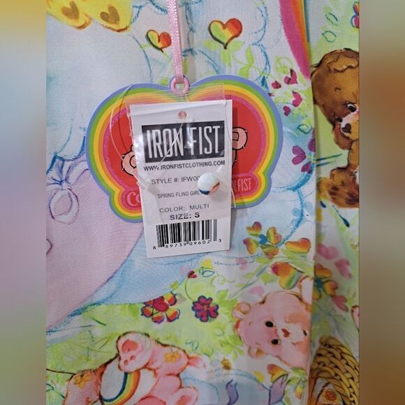 NWT Iron Fist Care Bears Top - Picture 4 of 6